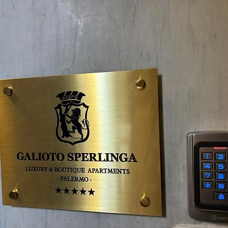 Galioto Sperlinga Luxury Boutique Apartments Палермо Экстерьер фото