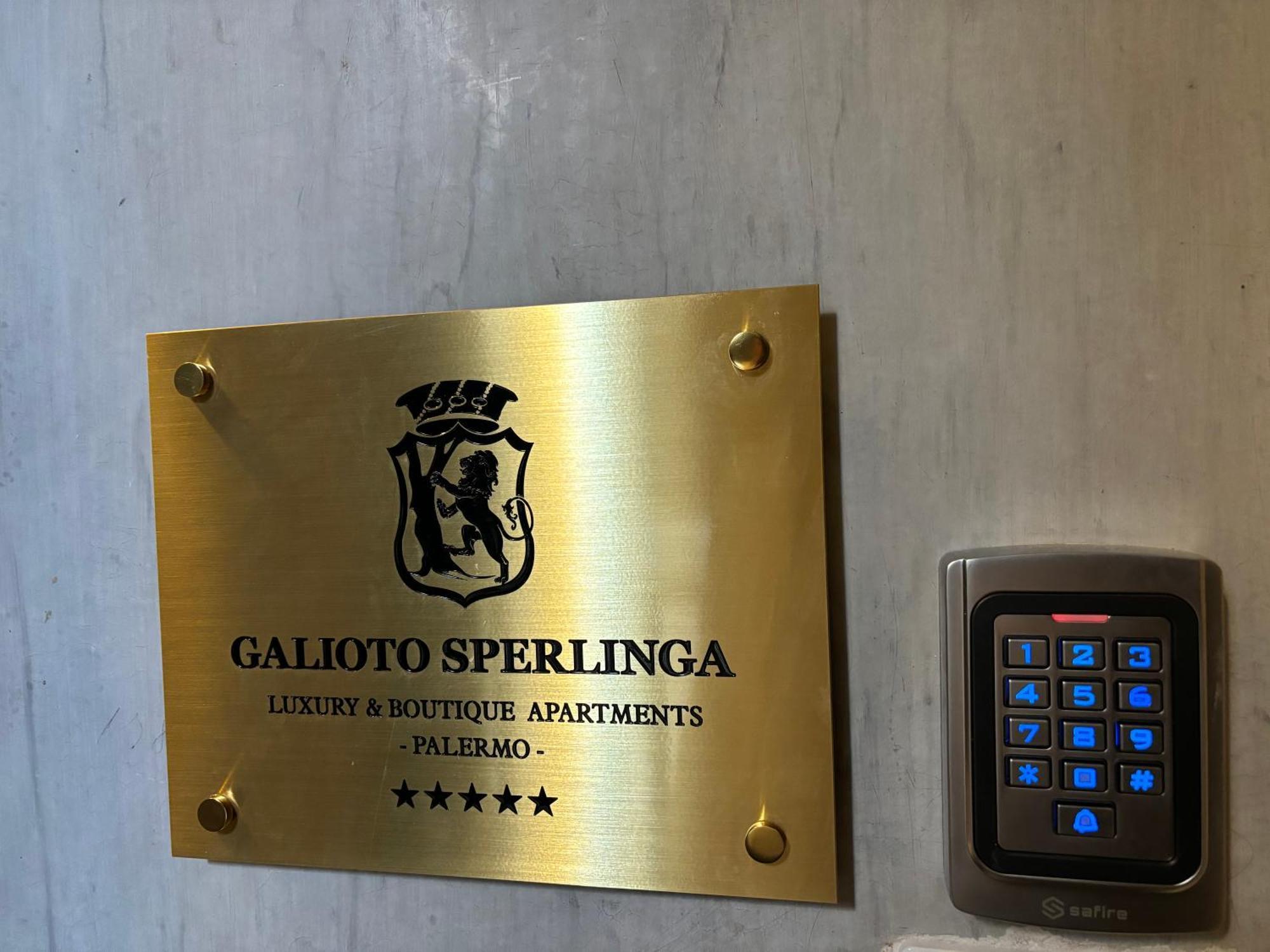 Galioto Sperlinga Luxury Boutique Apartments Палермо Экстерьер фото
